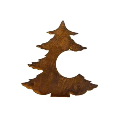 Boom met uitsparing om op te hangen, roest design