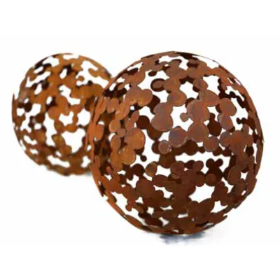 Bubbel kogel, roest design