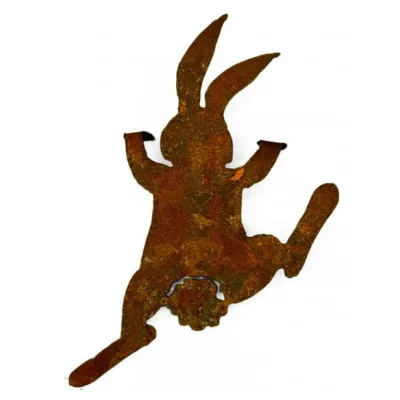 Konijntje klimmend, roest design
