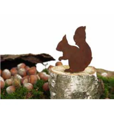 Eekhoorn, ministeker, roest design