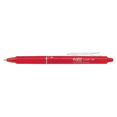 Rollerpen PILOT Frixion Clicker rood  0.35mm