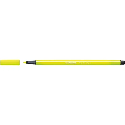 Stabilo Viltstift Point 68 neon geel