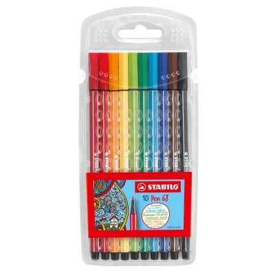 Stabilo Point 68 Viltstiften 10-Pack