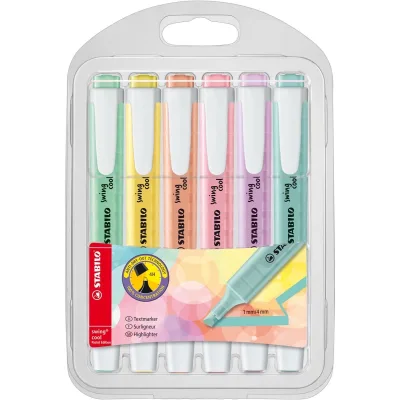 Stabilo Swing Cool Pastel 6-Pack