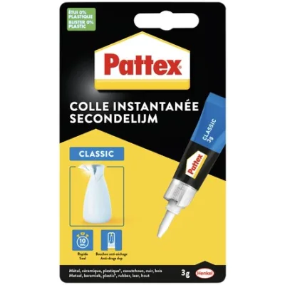 Secondelijm Pattex Classic 3gr