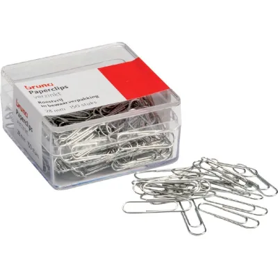Paperclip Bruna klein verzinkt 150 stuks