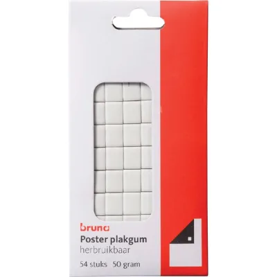 Poster Plakgum Bruna 54 stuks
