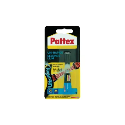 Secondelijm Pattex UltraGel 3gr