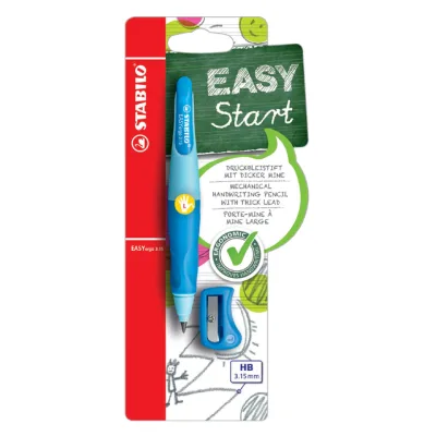 Stabilo Potlood Easyergo L blauw
