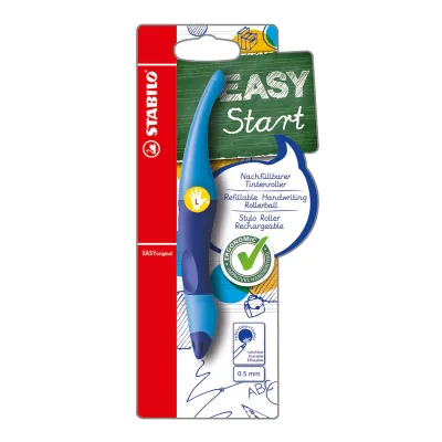 Stabilo Rollerpen Easy L blauw
