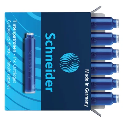 Schneider Inktpatronen 6-Pack - blauw