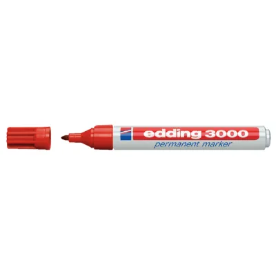 Edding viltstift 3000 rood