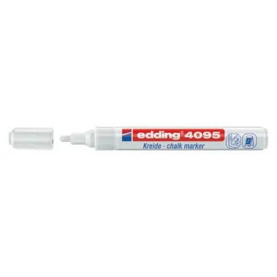 Edding krijtmarker 4095 wit