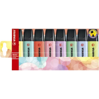 Stabilo Boss Pastel 8-Pack