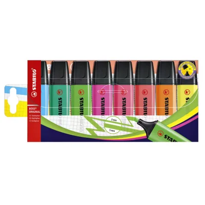 Stabilo Boss Neon 8-Pack