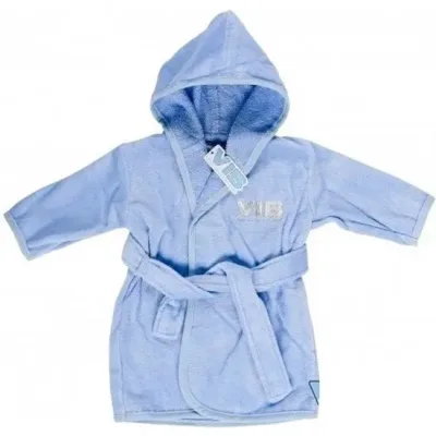 Baby badjasje VIB in blauw