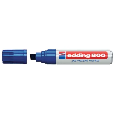 Viltstift edding 800 schuin blauw 4-12mm