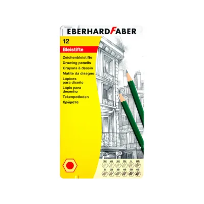 Potloden Eberhard Faber bliketui 12st.