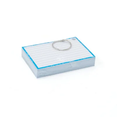 Flashcards Medium Lijn 50 stuks – Blauw