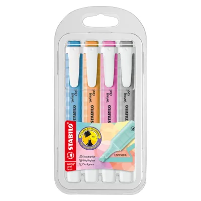 Stabilo Swing Cool Pastel 4-Pack