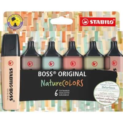 Stabilo Boss NatureColors 6-Pack