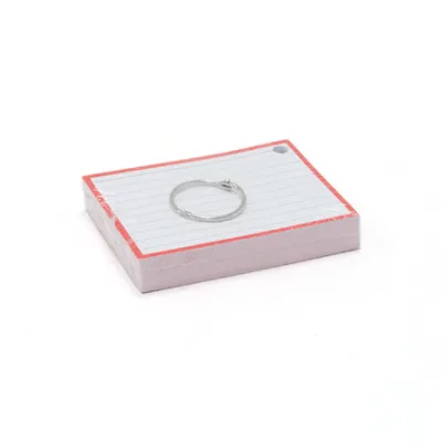 Flashcards Groot Lijn 50 stuks – Rood
