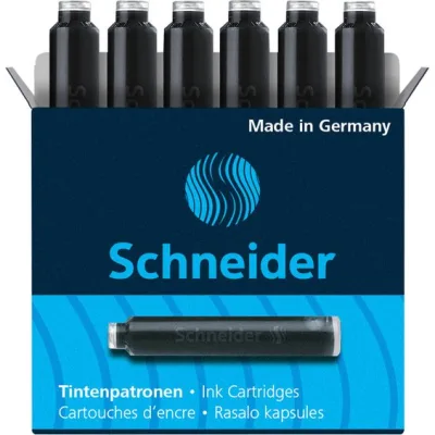 Schneider Inktpatronen 6-Pack - Zwart