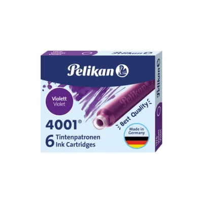 Pelikan Inktpatronen 6-Pack - Violet