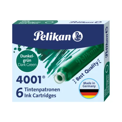 Pelikan Inktpatronen 6-Pack - Groen
