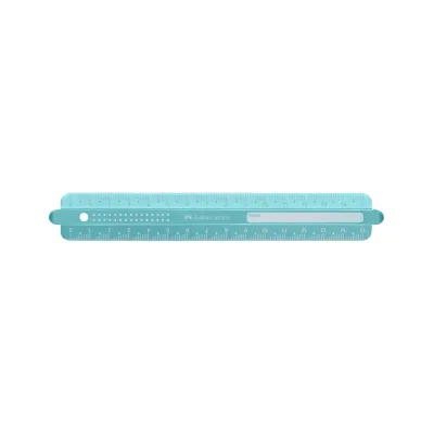 Faber Castell Sparkle Ruler 15cm Violet