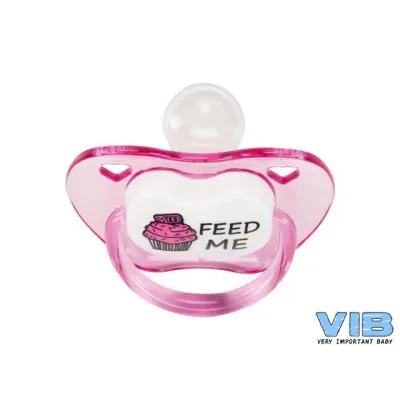 VIB Fopspeen roze Feed me