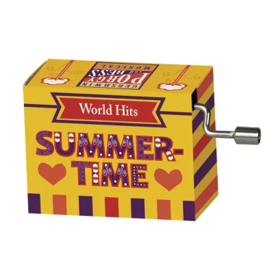 Muziekdoosje wereldhits melodie Summer Time