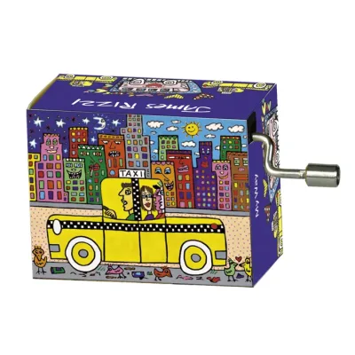 Muziekdoosje kunstenaars Rizzi If you take a taxi, melodie My Way