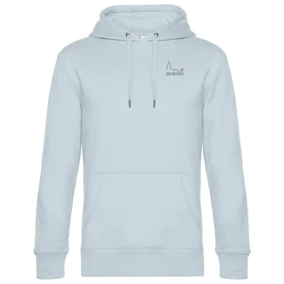 Deventer classic hoodie light blue