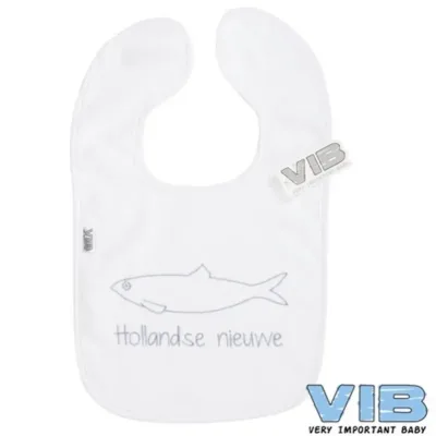 Slabbetje Hollands nieuwe wit van Very Important Baby