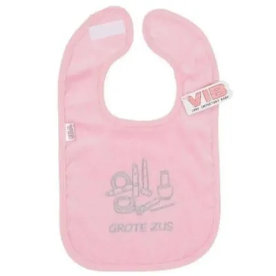 Slabbetje blauw grote zus van Very Important Baby