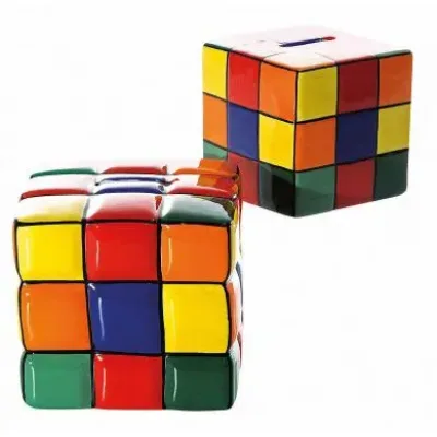 Spaarpot Rubiks cube en kubus