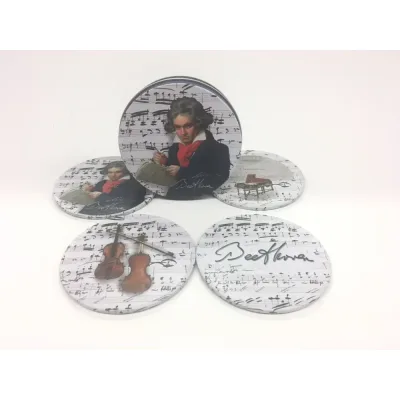 Set onderzetters Ludwig von Beethoven