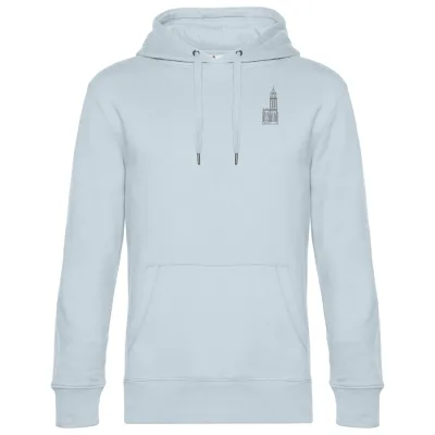 Deventer hoodie Lebuïnuskerk light blue