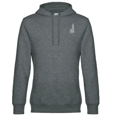 Deventer hoodie Lebuïnuskerk grijs