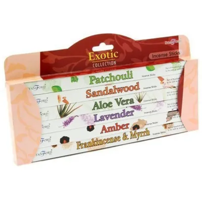 Stamford wierook stokjes Exotic collection 6 pakjes giftset