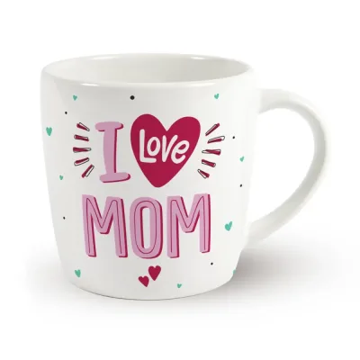 Mok I love mom - Leuk voor o.a. Moederdag