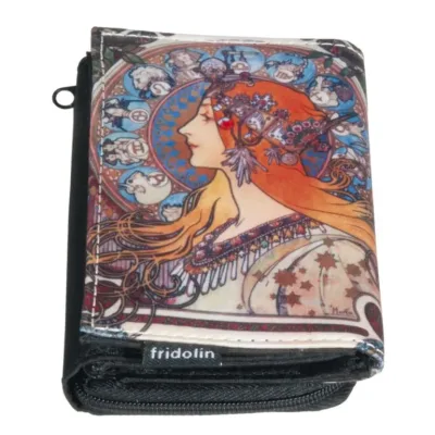 Portemonnee kunst Art Nouveau motief Zodiak